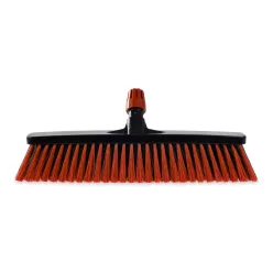   IGEAX ipari tolóseprű 45 cm, döntött, erős szálú piros