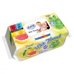   Lara Nedves Törlőkendő, alkoholmentes, parabénmentes Citrus illatú