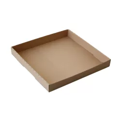 StreetFood Pizza tálca - natúr 33x33x3cm