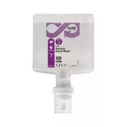   Sure Antibac Hand Wash Free fertőtlenítő hatású kézmosó szappan, 100%-osan lebomló 1,3L