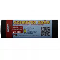 Szemeteszsák Mody (55X65, 50L, 20db/tek, 25tek/karton)
