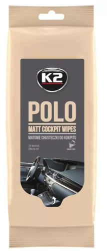 K2 POLO MATT - műszerfaltisztító kendő