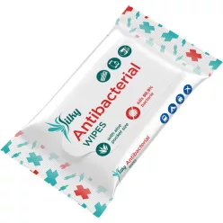 Silky Nedves törlőkendő, antibakteriális 25 darabos